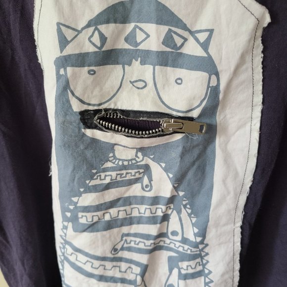 MBMJ Graphic Zipper-Mouth Tank - Picture 3 of 5